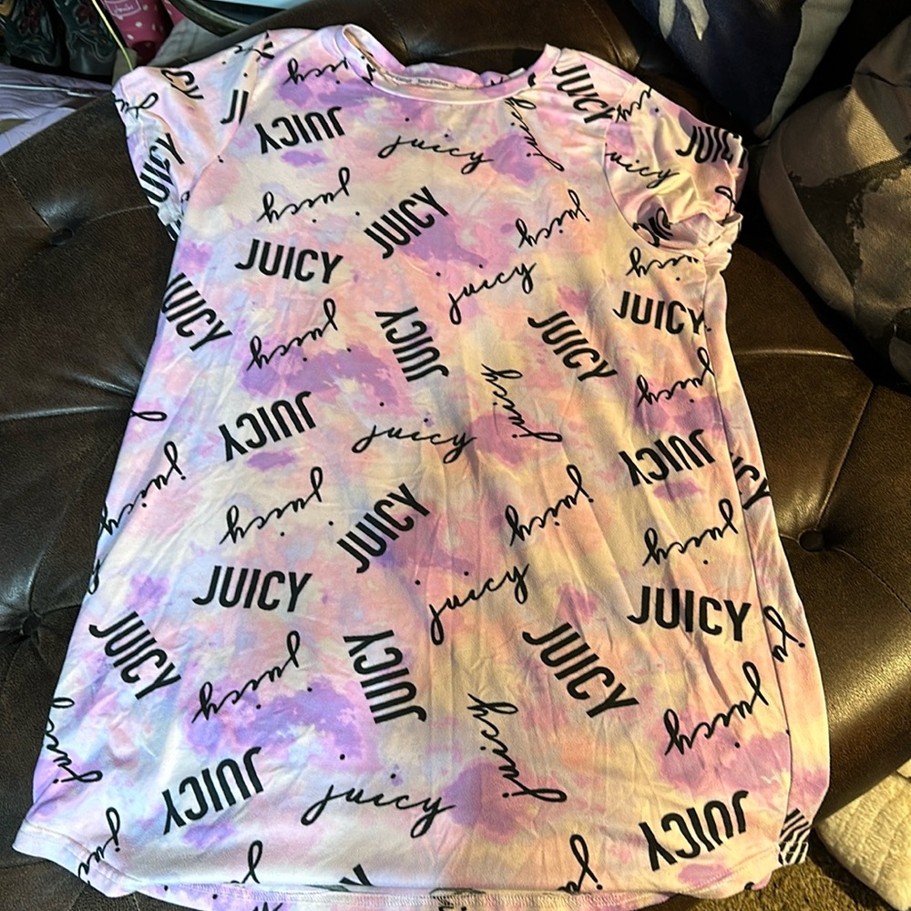 Juicy couture  pajamas sleep shirt size large